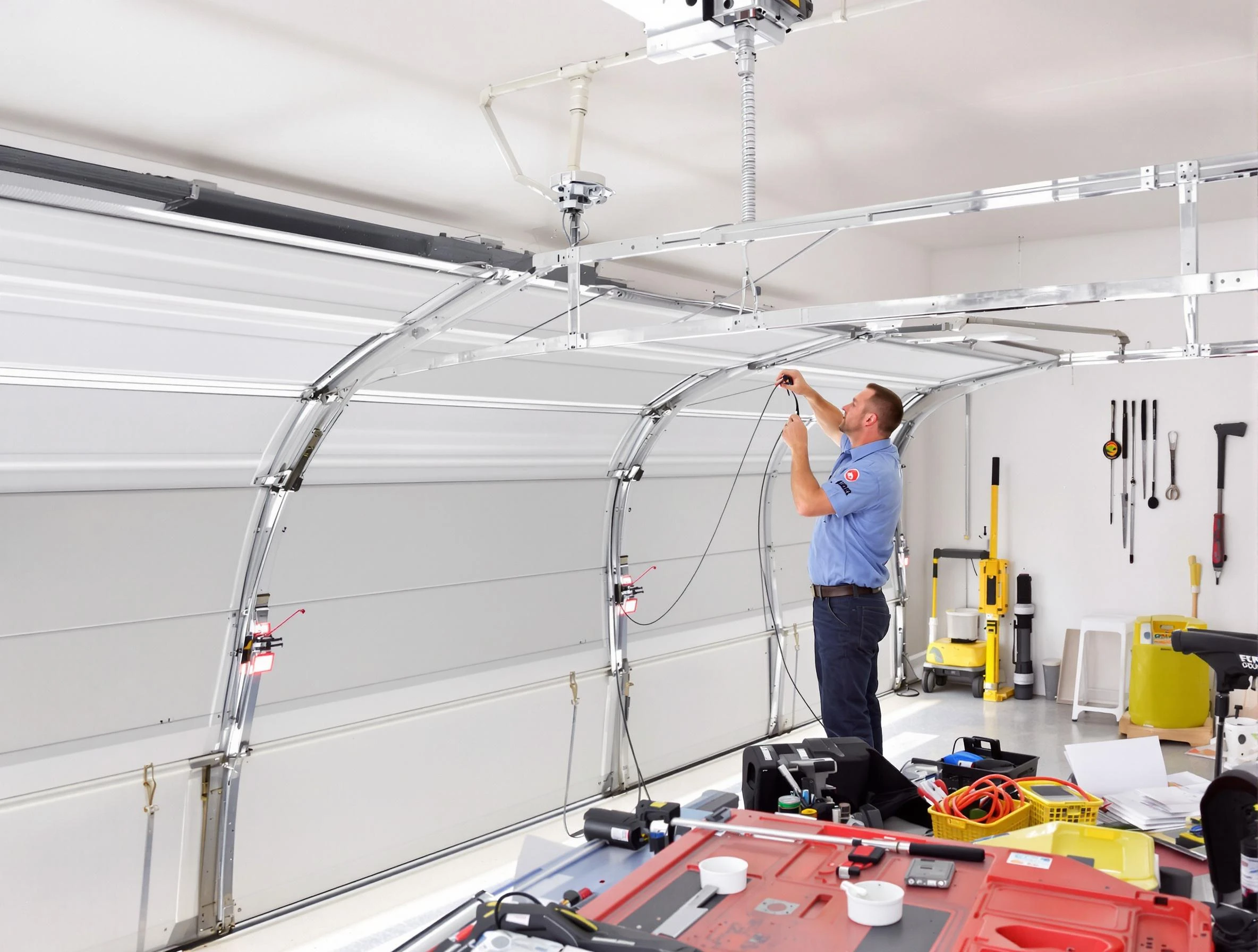 Garage door cable repair service by Bradley Gardens Garage Door Repair in Bradley Gardens